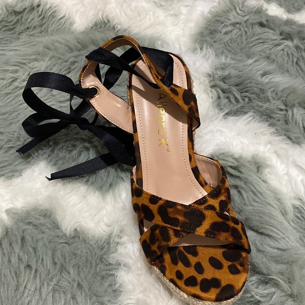 Allegra K wedges. Barely worn